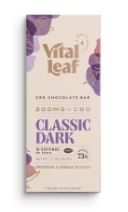 cbd chocolate bar | classic dark | 200mg cbd